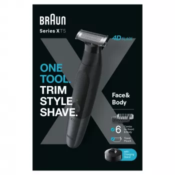 Braun XT5300 juodas – barzdaskutė su NiMH baterija