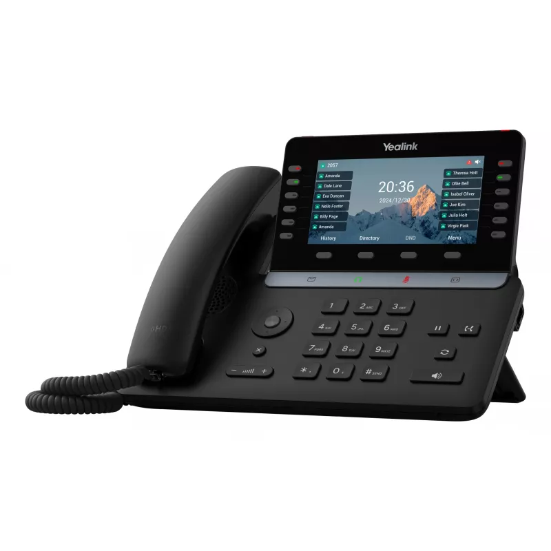 Yealink SIP-T85W – aukščiausios klasės IP telefonas su dirbtiniu intelektu