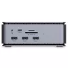 Lindy DST-Pro USB4 USB-C nešiojamojo kompiuterio dokų stotelė