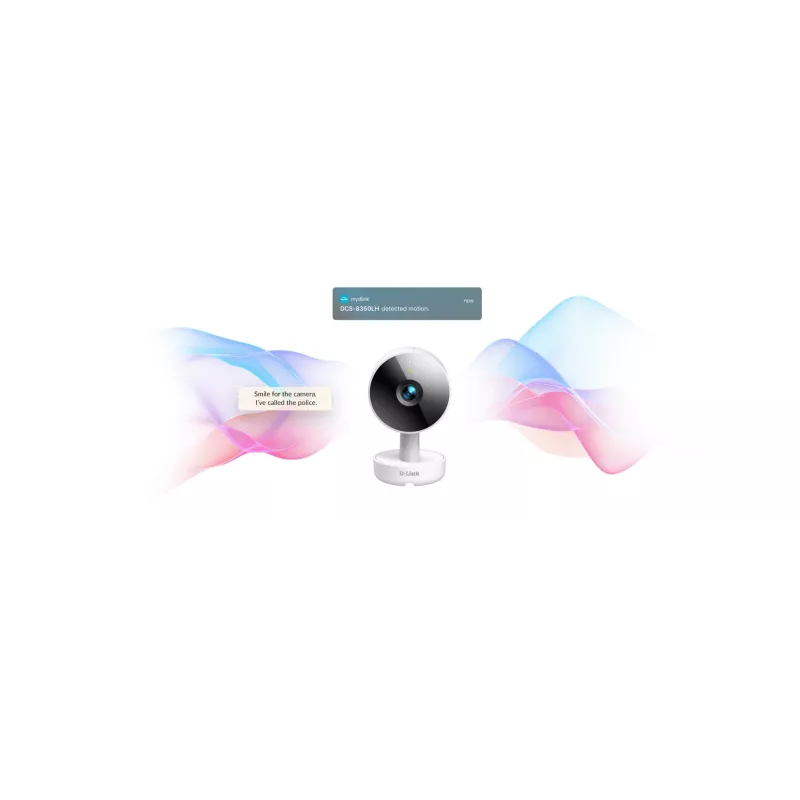 D-Link DCS-8350LH 2K QHD vidaus belaidė IP kamera, balta