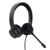 Trust HS-260 ausinės su mikrofonu, laidinės, ant ausų, USB Type-A, juodos