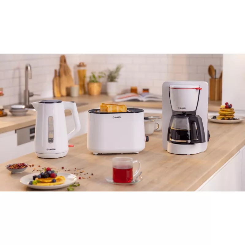 Bosch TWK1M121 elektrinis virdulys 1,7 l 2400 W Baltas