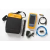 Vytosios poros kabelio testeris Fluke LIQ-100 su RJ-45/USB palaikymu, maks. ilgis 305 m, 6400 mAh Li-Ion baterija