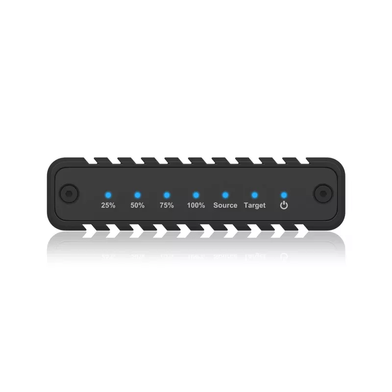 ICY BOX IB-2817MCL-C31 SSD dėklas, juodas, M.2, USB maitinamas