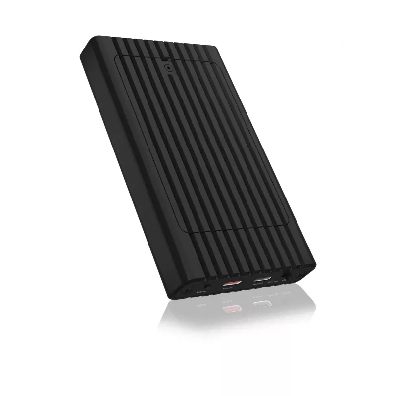 ICY BOX IB-2817MCL-C31 SSD dėklas, juodas, M.2, USB maitinamas