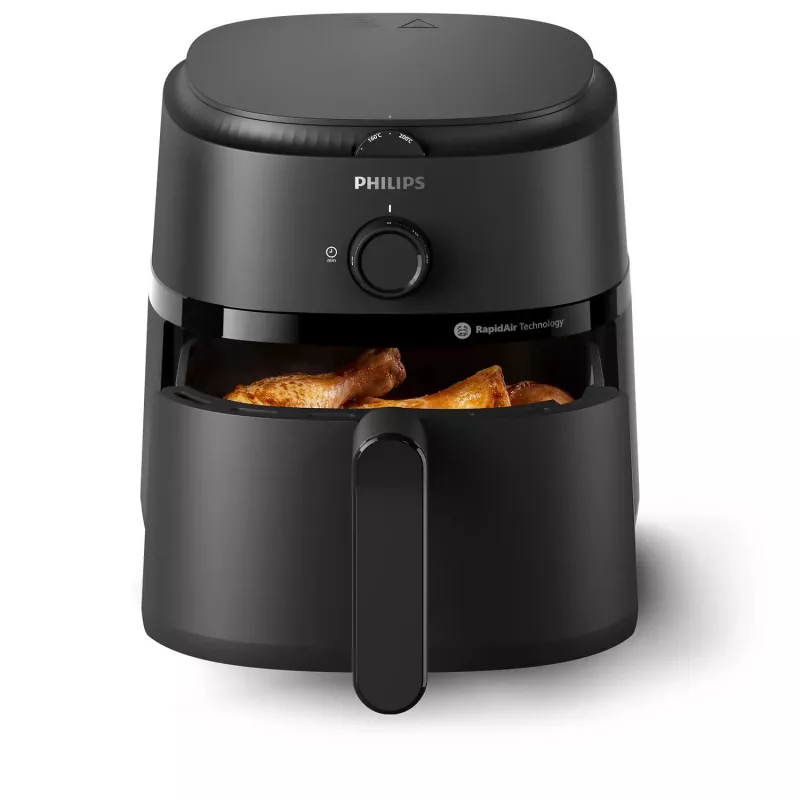 Philips 1000 serijos NA120/00 karšto oro gruzdintuvė 4,2 L 1500 W juoda