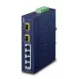 PLANET IGS-620TF pramoninis 6 prievadų gigabitinis Ethernet jungiklis IP30