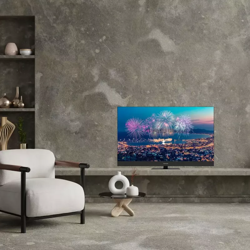 Televizorius Thomson Q70 Series 55QG6C14 – 55 colių QLED 4K Ultra HD, Google TV
