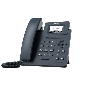 IP telefonas Yealink SIP-T30P, juodas, LCD ekranas