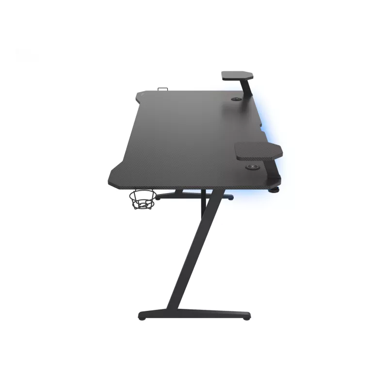 GENESIS Holm 510 RGB juodas – profesionalus žaidimų stalas