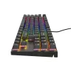 GENESIS Thor 303 TKL klaviatūra mechaninė žaidimams USB QWERTY ispaniška juoda
