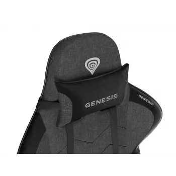 GENESIS Nitro 550 G2 Žaidimų kėdė su paminkštinta sėdyne Juoda, Pilka