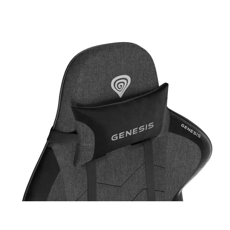 GENESIS Nitro 550 G2 Žaidimų kėdė su paminkštinta sėdyne Juoda, Pilka