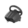 GENESIS Seaborg 400 Juodas, Sidabrinis USB Vairas su Pedalais, Nintendo Switch, PC, PlayStation 4, PlayStation 3, Xbox 360, Xbox One, Xbox One S, Xbox One X