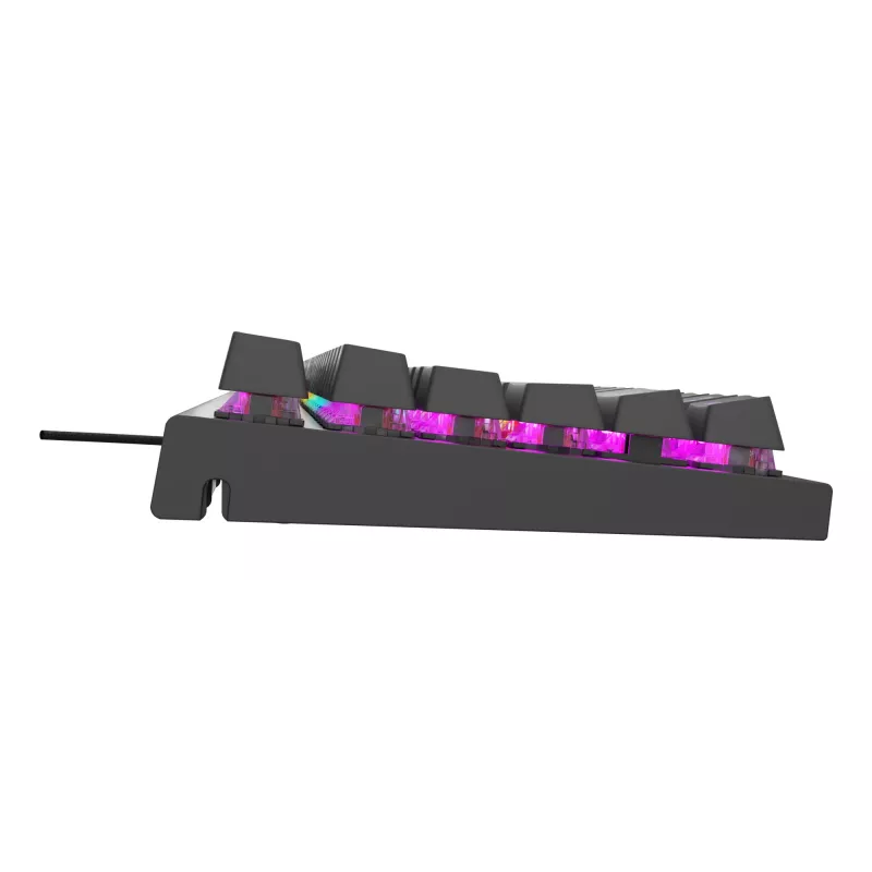 GENESIS Thor 303 klaviatūra žaidimams USB QWERTZ vokiška juoda mechaninė RGB