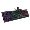 GENESIS Thor 303 klaviatūra žaidimams USB QWERTZ vokiška juoda mechaninė RGB