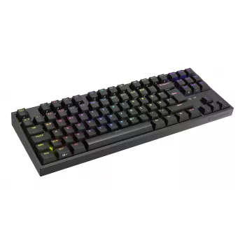 GENESIS Thor 404 TKL klaviatūra žaidimams USB QWERTZ vokiška juoda