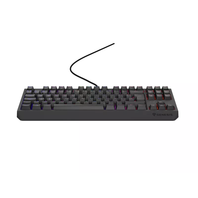 GENESIS Thor 230 TKL klaviatūra žaidimams USB QWERTY ispaniška juoda