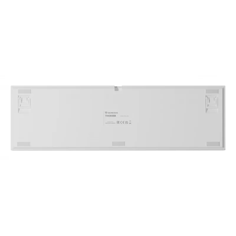 GENESIS NKG-2300 klaviatūra, laidinė, USB, mechaninė, QWERTY, RGB LED, balta