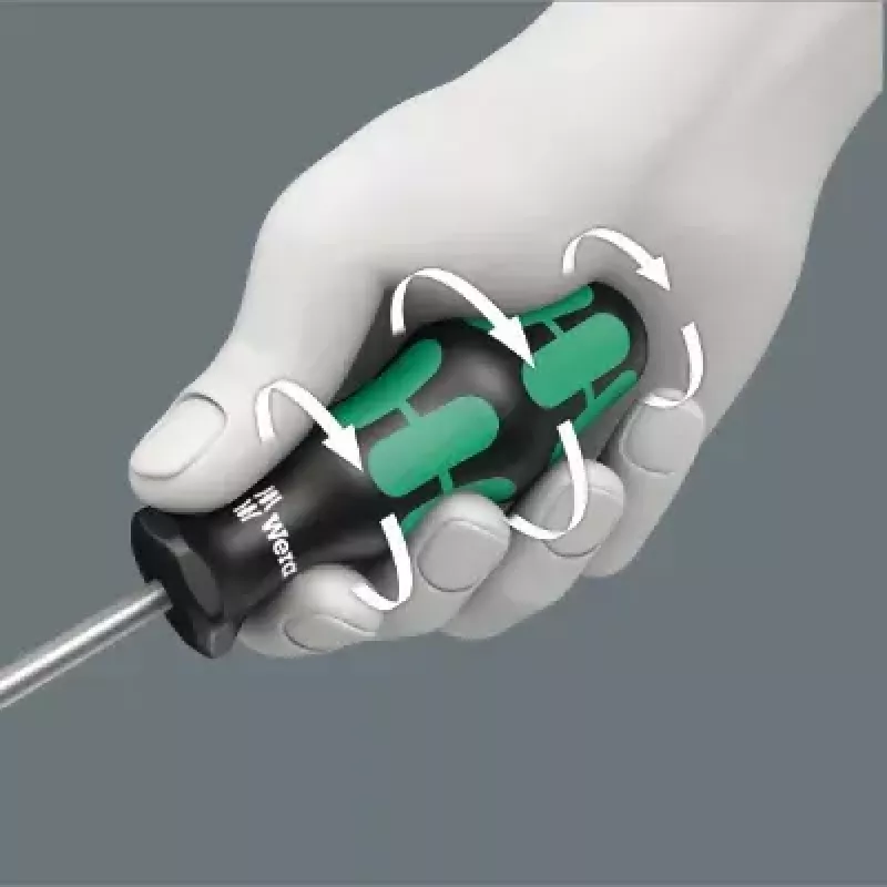Atsuktuvų rinkinys Wera 335/350/355/6 Kraftform Plus