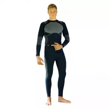 Šildoma liemenė Glovii GXBL slidinėjimui ir snieglenčių sportui, unisex, L, juoda, kvėpuojanti, įkraunama baterija