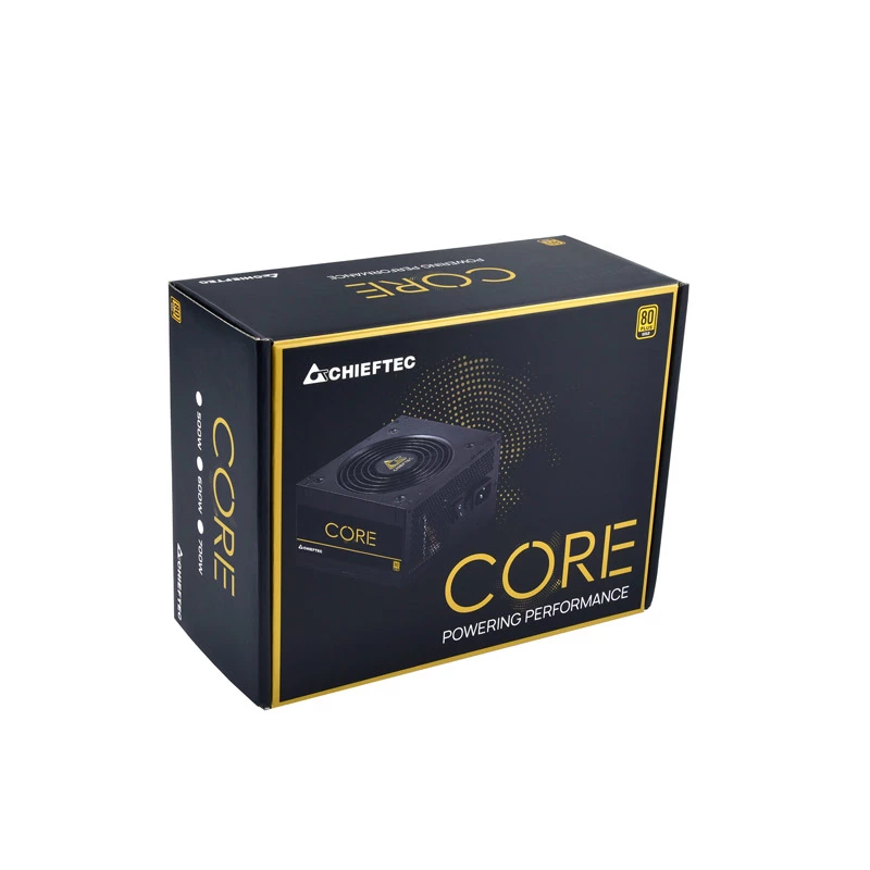 Maitinimo blokas Chieftec Core BBS-700S 700 W 24-pin ATX PS/2 juodas