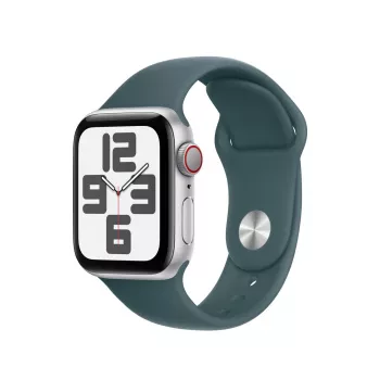 APPLE 40mm ežero žalios spalvos sportinis dirželis - M/L