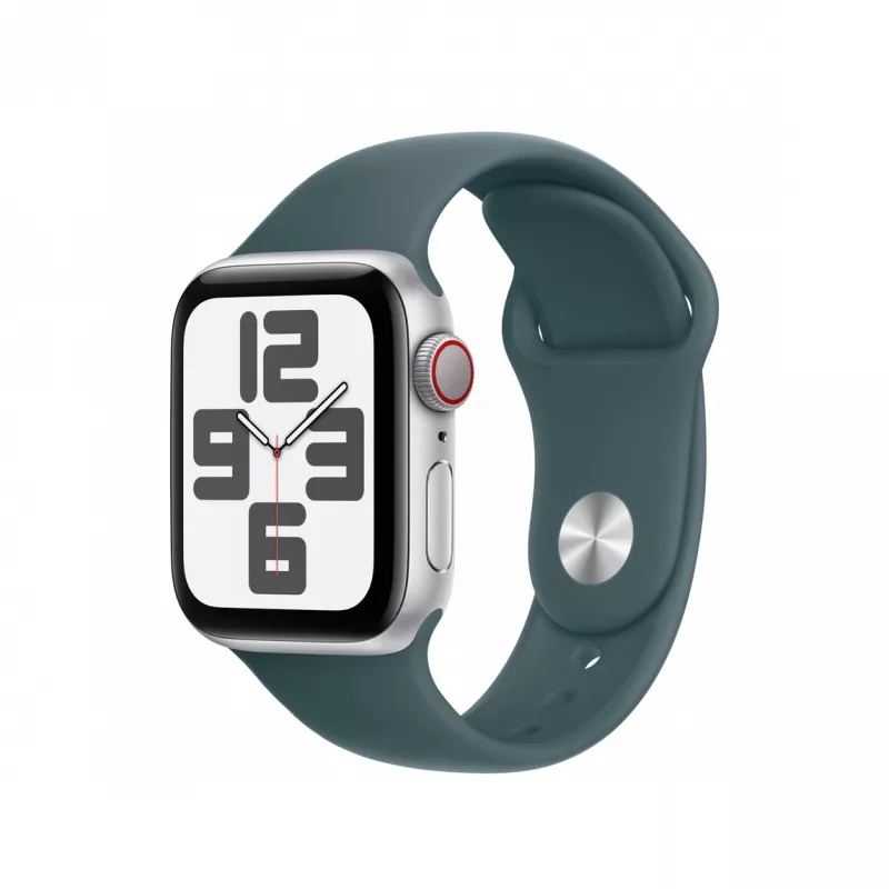 APPLE 40mm ežero žalios spalvos sportinis dirželis - M/L