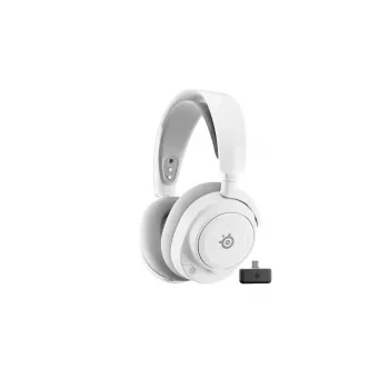 Belaidės ausinės žaidimams SteelSeries Arctis Nova 7 Wireless Gen 2 Baltos