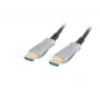 LANBERG HDMI laidas - M/m v2.0 optinis 50m juodas Aoc