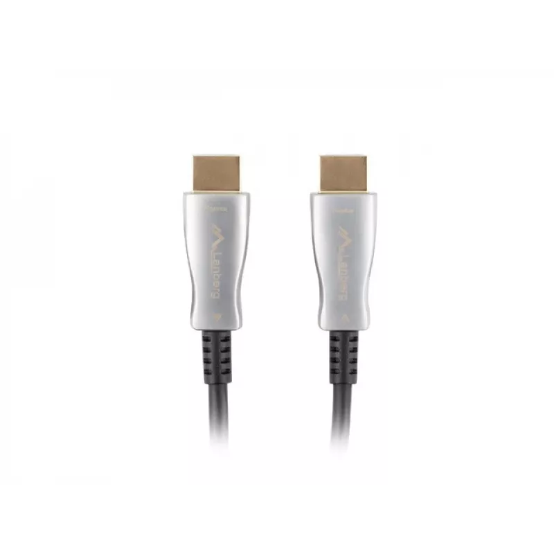 LANBERG HDMI laidas - M/m v2.0 optinis 50m juodas Aoc