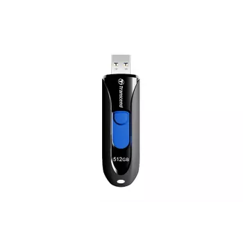 TRANSCEND Jetflash 790k 512GB USB 3.1 atmintukas - juodas