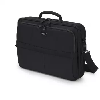 DICOTA Multi Plus Scale nešiojamojo kompiuterio kuprinė 14-15.6 col. – juoda / 600d perdirbtas PET
