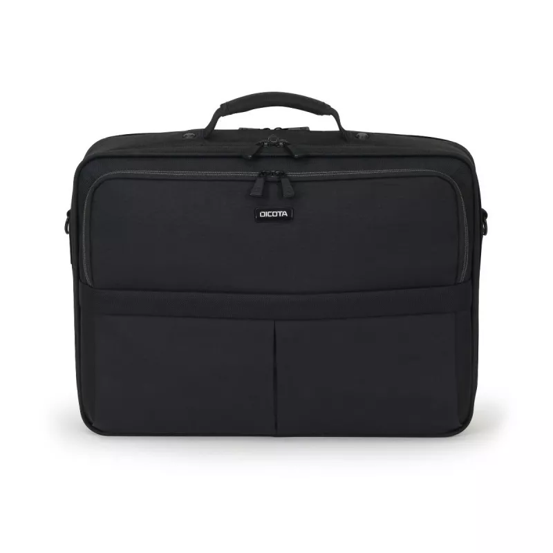 DICOTA Multi Plus Scale nešiojamojo kompiuterio kuprinė 14-15.6 col. – juoda / 600d perdirbtas PET