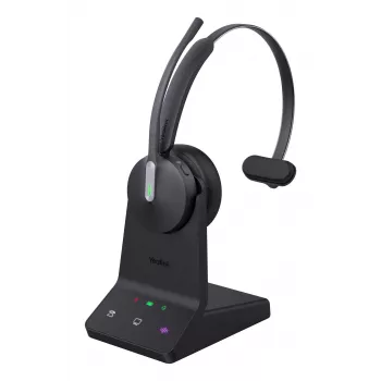 Yealink WH64 Mono UC Ausinės, Belaidės, 20–20000 Hz, Biuras/Skambučių centras, 92 g, Juodos