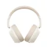 Ausinės Baseus Bass 35 Max – belaidės Bluetooth, ant galvos, uždengiančios ausis, USB Type-C, 20–20000 Hz, 10 m, balta