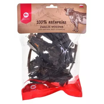 MACED Chew jautienos prieskrandis 200 g — natūralus vieno ingrediento kramtomas žaislas šunims dantų priežiūrai
