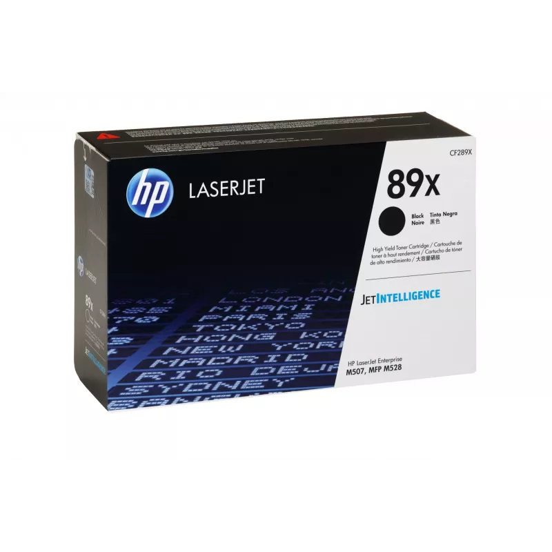 HP 89X didelės talpos originalus juodas lazerinio spausdintuvo kasetė, 10000 puslapių, juoda, 1 vnt.