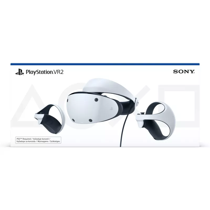 Sony PlayStation VR2 virtualios realybės šalmas 560 g juodos ir baltos spalvos