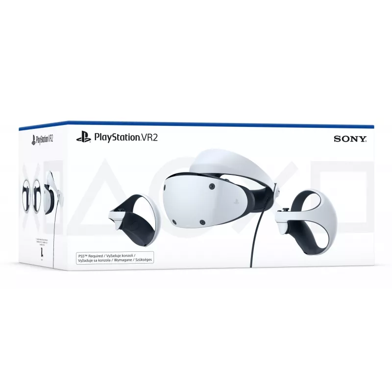 Sony PlayStation VR2 virtualios realybės šalmas 560 g juodos ir baltos spalvos