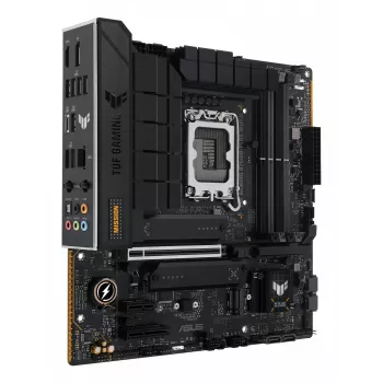 Motininė plokštė ASUS TUF GAMING B760M-PLUS WIFI II — Intel B760, LGA 1700, micro ATX, DDR5, 4 DIMM, Wi‑Fi 6E, 2.5 Gb LAN
