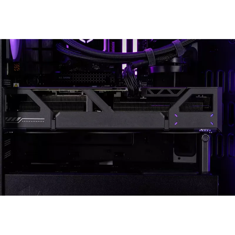 Stalinis kompiuteris ActiveJet MIDI Tower AMD Ryzen 7 9700X, 32GB DDR5 6000MHz, 1TB SSD, Radeon RX 9060 XT 16GB, Windows 11 Pro, 850W, Juodas