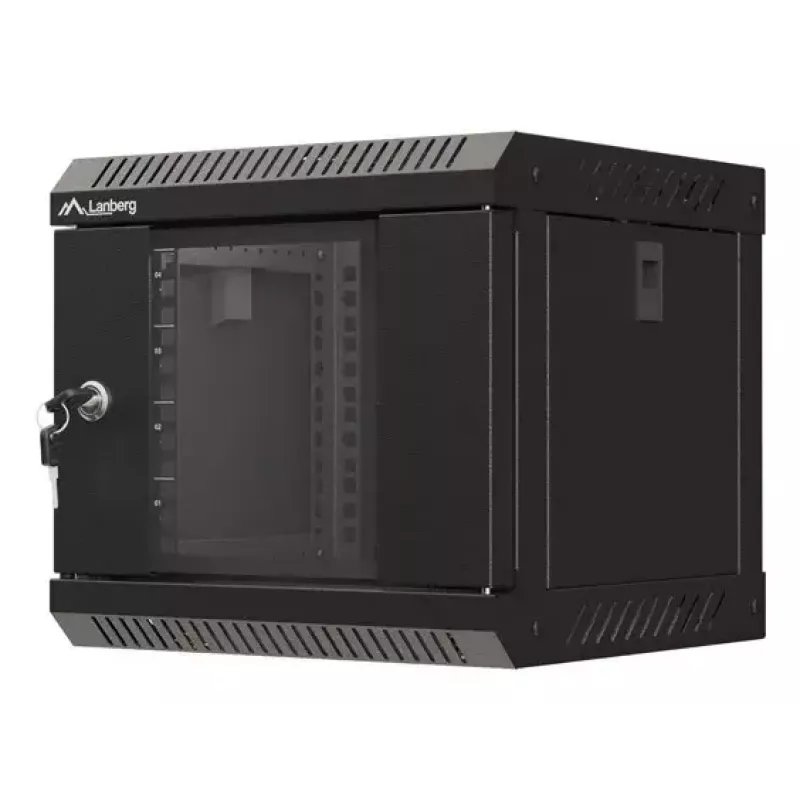 Sieninis 10 inch stovas Lanberg WF11-3304-10B 4U juodas, 30 kg talpa