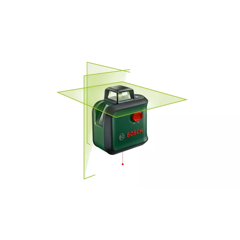 Bosch 0 603 663 B07 linijinis/taškinis nivelyras 24 m 630 - 650 nm (< 10 mW)
