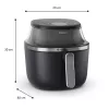Philips 3000 serijos NA322/00 oro gruzdintuvė 4,2 L 1400 W vario, juoda