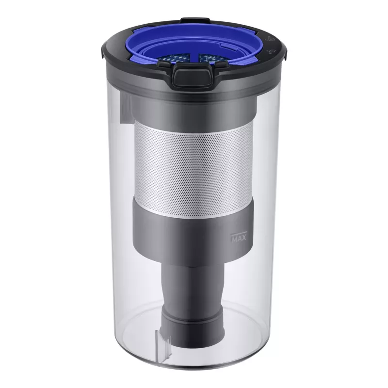 Samsung VS20B75AGR1/GE belaidis 2-in-1 dulkių siurblys lazda / elektrinis šluotražis, 550 W, 0.8 L, juoda/chromas/mėtų spalva