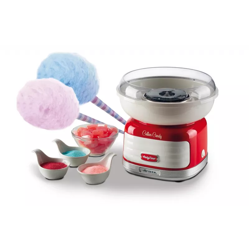 Ariete Party Time Cotton Candy vatos cukraus aparatas, 450 W, raudonas