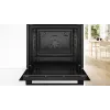 Įmontuojama elektrinė orkaitė Bosch Serie 4 HRG312BB4, 71 L, 3600 W, juoda, liečiamasis valdymas, A+