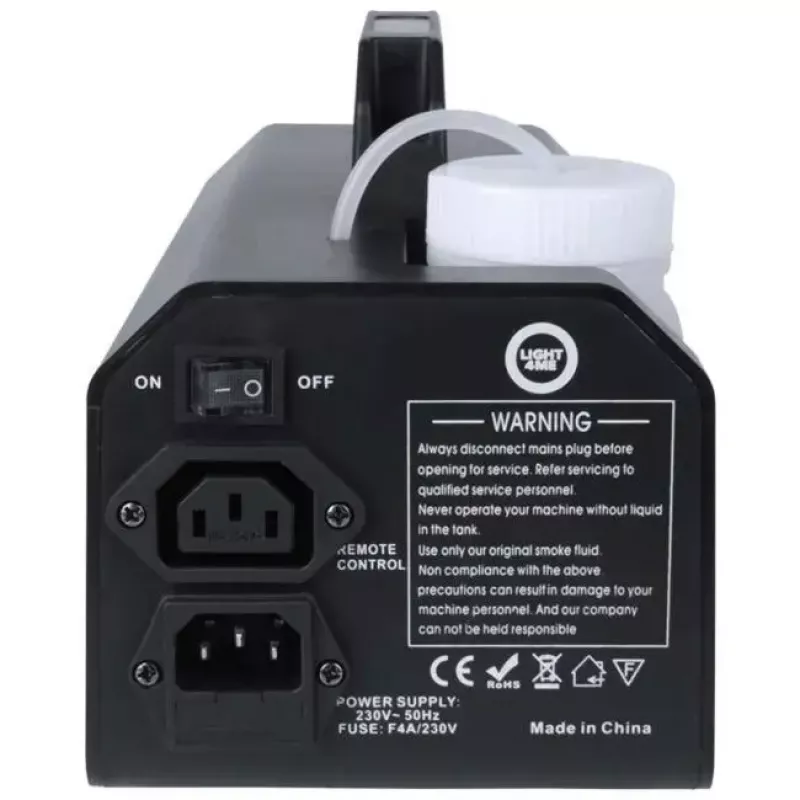 Dūmų mašina Light4Me GIG SET 1 400W LED – dūmų ir rūko generatorius su LED apšvietimu, IP20, rinkinys