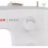 Pusiau automatinė siuvimo mašina SINGER M2405 – mechaninė, 11 programų, 8 siūlių raštai, 70 W, balta